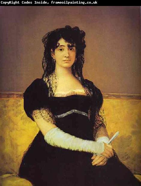 Francisco Jose de Goya Portrait of Antonia Zarate